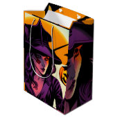 Halloween Large Gift Bag ミディアムペーパーバッグ (裏面アングル)