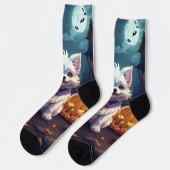 Halloween little doggy ソックス (左)