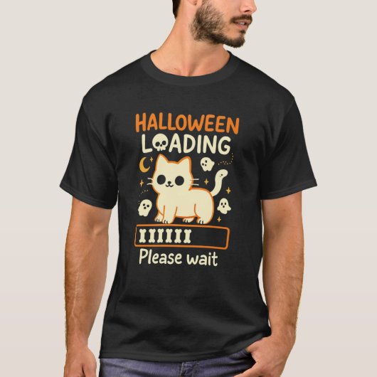 Halloween Loading Tシャツ (正面)