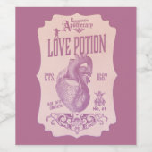 Halloween Love Potion ワインラベル (シングルラベル)