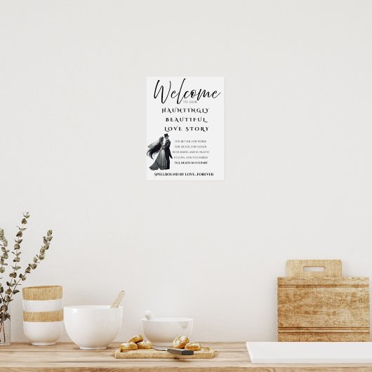 Halloween Love Story Poster ポスター (キッチン)