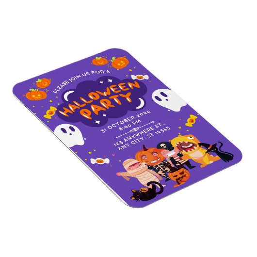 Halloween Magnetic Card マグネット (右側)