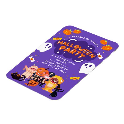 Halloween Magnetic Card マグネット (左側)
