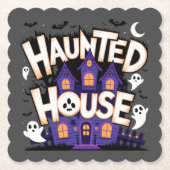 Halloween - Maison Hantée ペーパーコースター (正面)