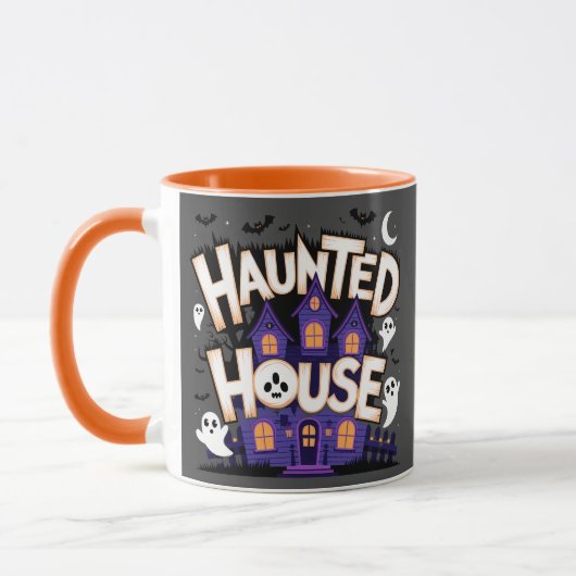 Halloween - Maison Hantée マグカップ (左)