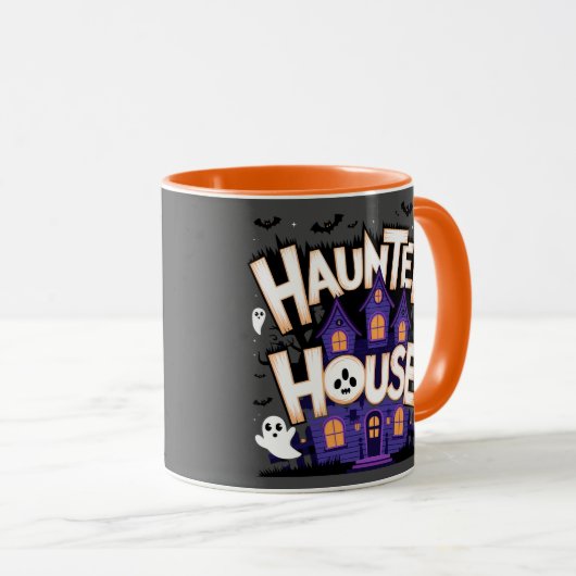 Halloween - Maison Hantée マグカップ (正面右)