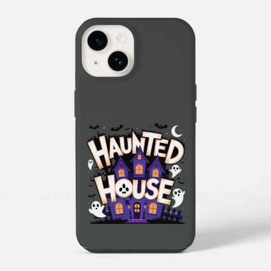 Halloween - Maison Hantée iPhoneケース (裏面)