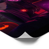 Halloween Marketing Wizard Poster – Magic Art ポスター (角)