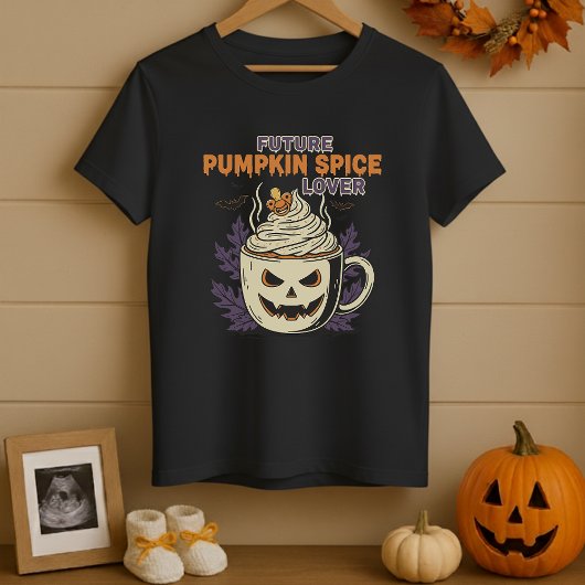 Halloween Maternity Future Pumpkin Spice Lover Tシャツ