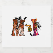 Halloween Michigan スパークリングワインラベル (シングルラベル)