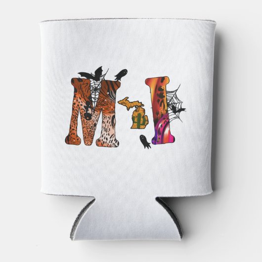 Halloween Michigan 缶クーラー (正面)