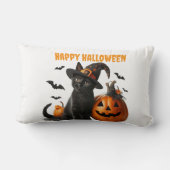 Halloween Modjo White ランバークッション (裏面)