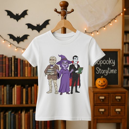  Halloween Monster Teacher Squad Teachers Staff  Tシャツ