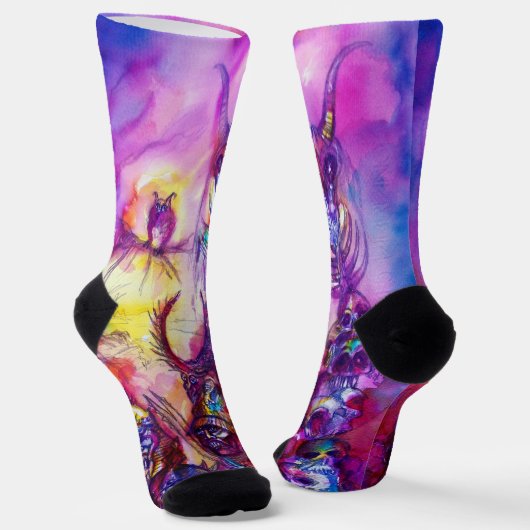 HALLOWEEN MONSTERS / ORK WAR Fantasy ソックス (傾斜あり)