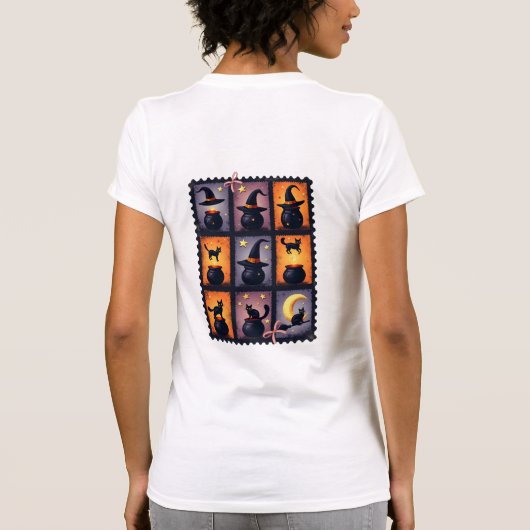 Halloween Monsters Street Crew T-Shirt Tシャツ (裏面)