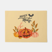 Halloween • MORE TREATS Neutral Fußmatte ドアマット (正面)