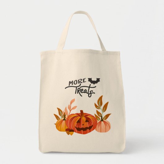 Halloween • MORE TREATS Tragetasche Tote Bag トートバッグ (正面)