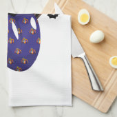 Halloween Mouth キッチンタオル (四つ折り)