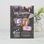 Halloween Movie Night Invitation 招待状 (スタンド正面)