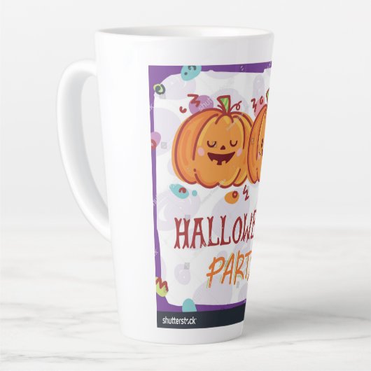 Halloween mug カフェラテマグ (左アングル)