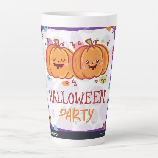 Halloween mug カフェラテマグ (正面)