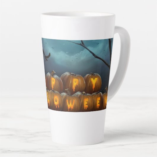 halloween mug カフェラテマグ (右アングル)
