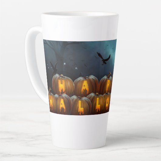 halloween mug カフェラテマグ (左アングル)