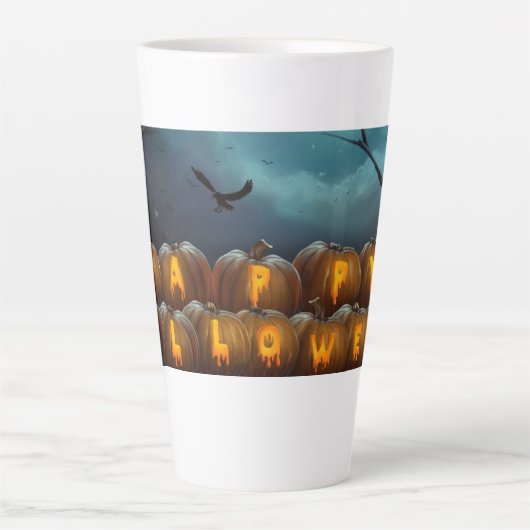 halloween mug カフェラテマグ (正面)