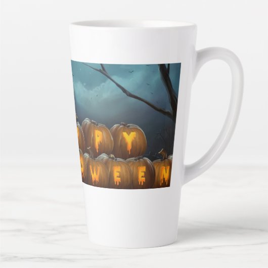 halloween mug カフェラテマグ (右)