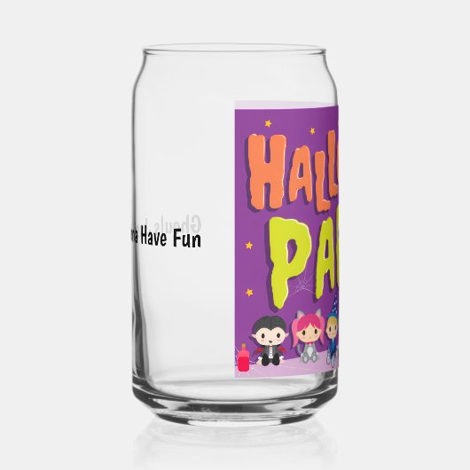 Halloween mug ガラス缶 (右)