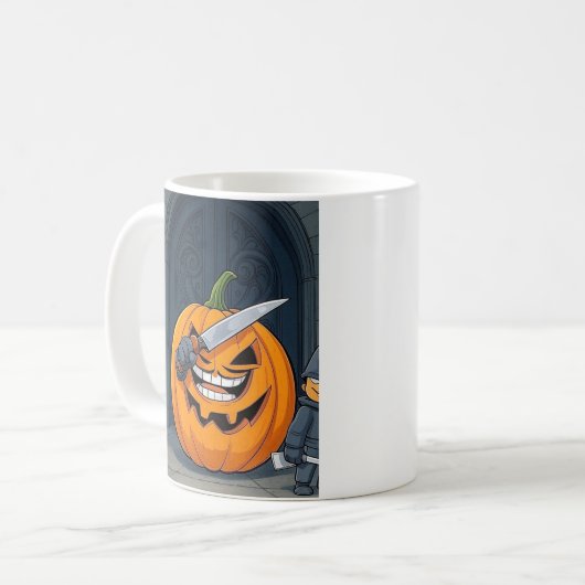halloween MUG コーヒーマグカップ (正面左)