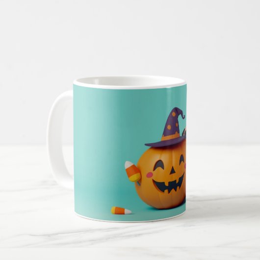 Halloween Mug コーヒーマグカップ (正面左)