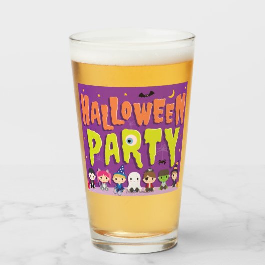 Halloween mug タンブラーグラス (ドリンク正面)