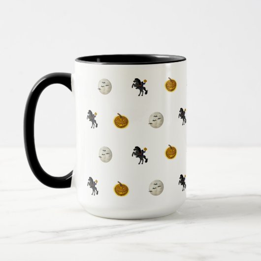 Halloween Mug Headless Horseman Sleepy Hollow マグカップ (左)