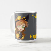 Halloween Mug – Spooky & Cute Fall Coffee Cup コーヒーマグカップ (正面左)
