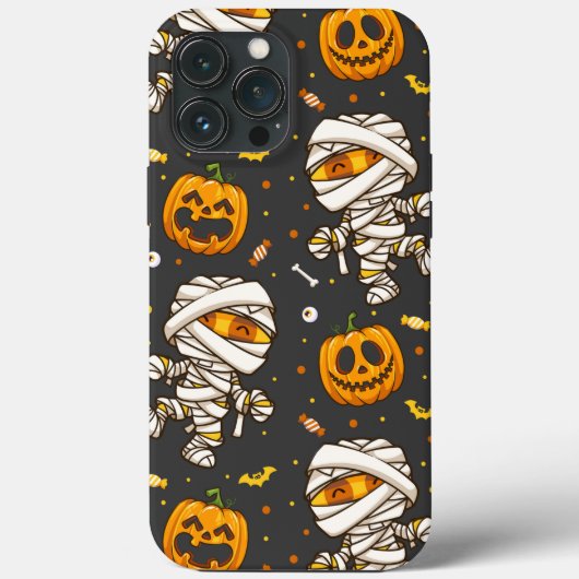 Halloween Mummies iPhone 13 Case-Mate iPhoneケース (裏面)