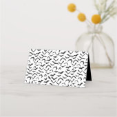 Halloween Name Place Cards プレイスカード (裏面)