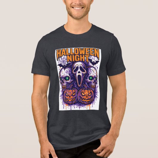 halloween night トライブレンドＴシャツ (正面)