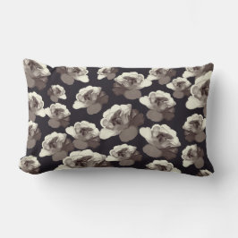 Halloween Night Gothic Rose Decorative  ランバークッション