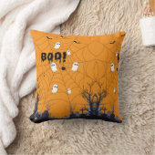 Halloween Night Illustration クッション (ブランケット)