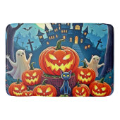Halloween Night: Spooky Fun Art バスマット (正面)