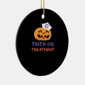 Halloween Nurse Trick or Treatment Classic T-Shirt セラミックオーナメント (右)