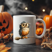 Halloween Owl コーヒーマグカップ