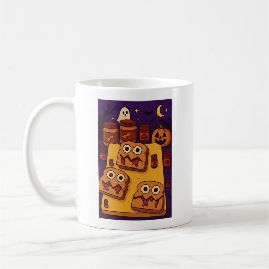 Halloween P&J コーヒーマグカップ (左)