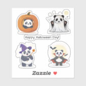 Halloween Panda Collection シール (シート)