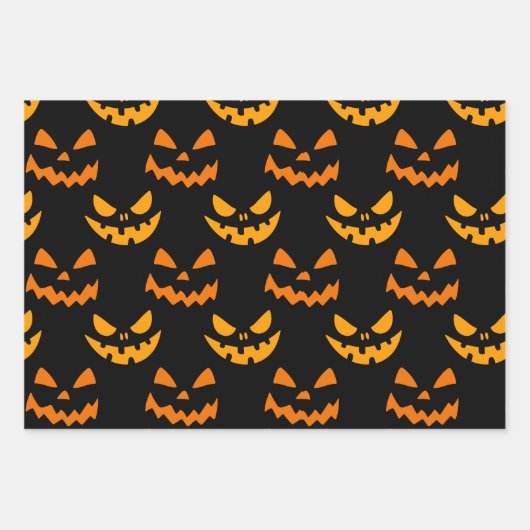 Halloween paper  ラッピングペーパーシート (正面)