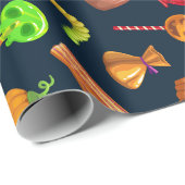 Halloween paper ラッピングペーパー (ロールコーナー)