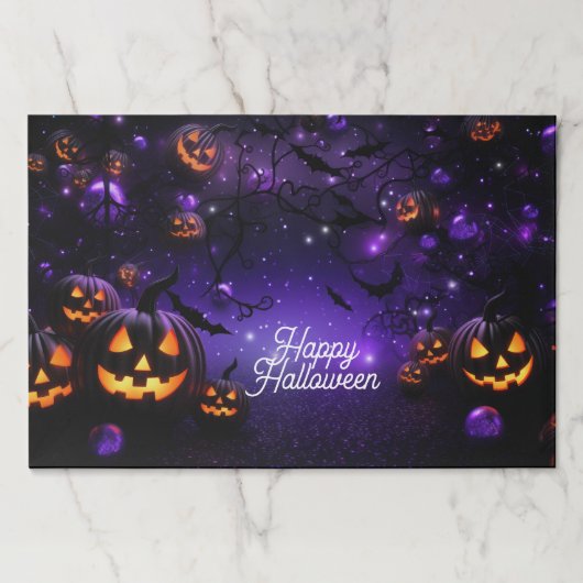 Halloween Paper Placemat ペーパーパッド (正面)