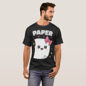 Halloween Paper Scissors Rock Matching Cute Costum Tシャツ (正面フル)
