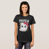 Halloween Paper Scissors Rock Matching Cute Paper Tシャツ (正面フル)